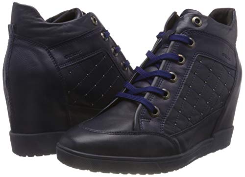 Geox D CARUM C, Zapatillas Mujer, (Navy C4002), 41 EU