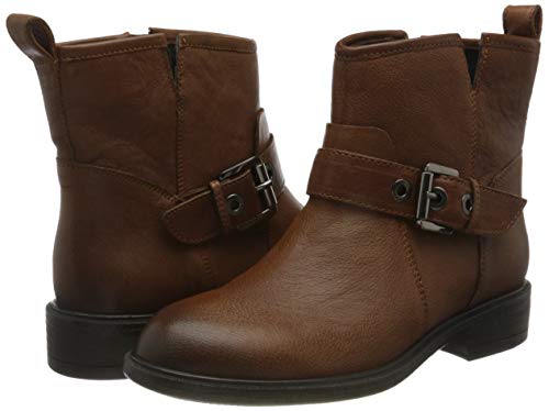 Geox D CATRIA E, Botas Cortas al Tobillo Mujer, marrón, 39 EU