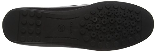 Geox D Elidia A, Mocasines Mujer, Negro (Black), 37 EU