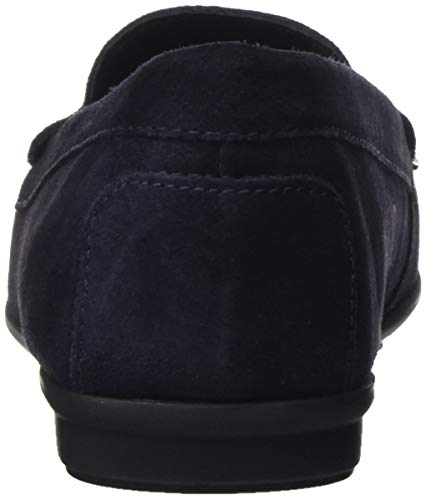Geox D Elidia A, Moccasin Mujer, Azul Marino, 38 EU