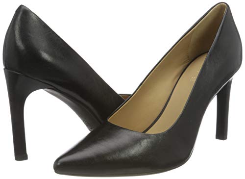 Geox D Faviola C, Pump Mujer, Negro (Black), 38 EU