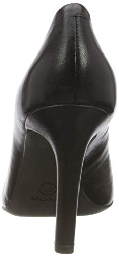 Geox D Faviola C, Pump Mujer, Negro (Black), 38 EU