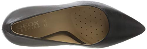 Geox D Faviola C, Pump Mujer, Negro (Black), 38 EU