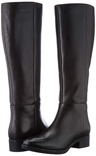 Geox D Felicity D, Botas Altas Mujer, Marrón (Coffee C6009), 42 EU
