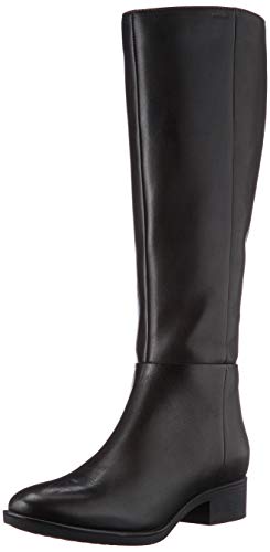 Geox D Felicity D, Botas Altas Mujer, Marrón (Coffee C6009), 42 EU