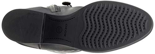 Geox D Felicity D, Botas Altas Mujer, Negro (Black C9999), 39 EU