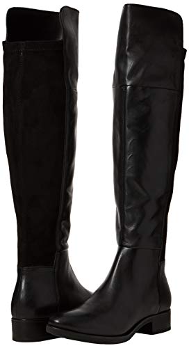 Geox D Felicity G, Botas Mosqueteras Mujer, Negro (Black C9999), 38 EU