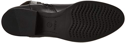 Geox D Felicity G, Botas Mosqueteras Mujer, Negro (Black C9999), 38 EU