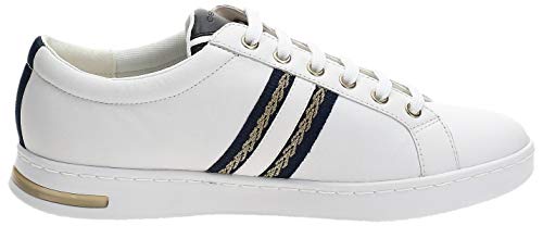 Geox D Jaysen A, Zapatillas Mujer, Blanco (White C1000), 39 EU