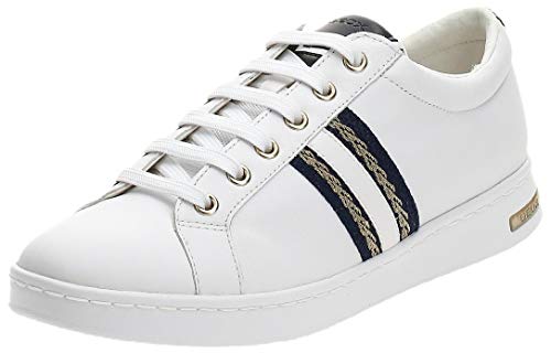 Geox D Jaysen A, Zapatillas Mujer, Blanco (White C1000), 39 EU