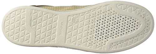 Geox D Jaysen A, Zapatillas Mujer, Dorado (Champagne/Gold Cb52x), 39 EU