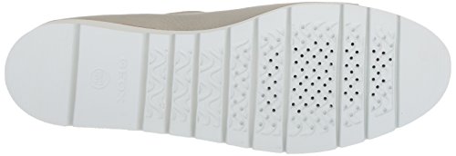 Geox D KOOKEAN A, Zapatillas de Estar por casa Mujer, Plateado (Silver), 41 EU