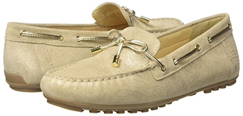 Geox D LEELYAN A, Mocasines Mujer, Dorado (Gold), 37.5 EU