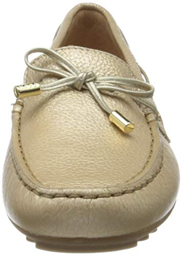 Geox D LEELYAN A, Mocasines Mujer, Dorado (Gold C2005), 36.5 EU