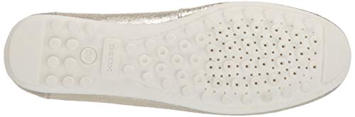 Geox D LEELYAN A, Mocasines Mujer, Dorado (LT Gold C2012), 36 EU