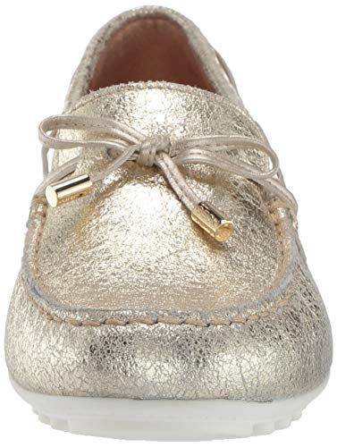 Geox D LEELYAN A, Mocasines Mujer, Dorado (LT Gold C2012), 36 EU