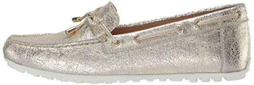 Geox D LEELYAN A, Mocasines Mujer, Dorado (LT Gold C2012), 36 EU