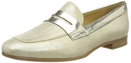 Geox D MARLYNA B, Mocasines Mujer, Dorado (Gold), 39 EU
