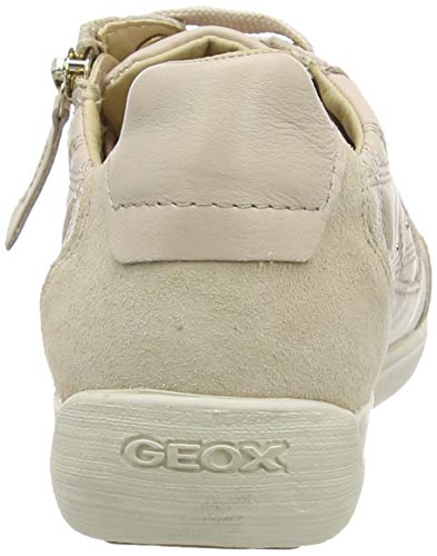 Geox D Myria C, Zapatillas Mujer, Beige (Skin/Sand C8389), 37 EU