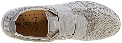 Geox D Nebula B, Zapatillas sin Cordones Mujer, Gris (Lt Grey C1010), 40 EU