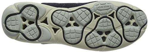 Geox D Nebula C, Zapatillas Mujer, Negro (Gun C1357), 36 EU