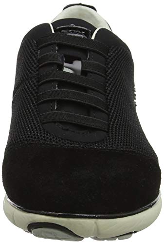 Geox D Nebula C, Zapatillas Mujer, Negro (Gun C1357), 36 EU