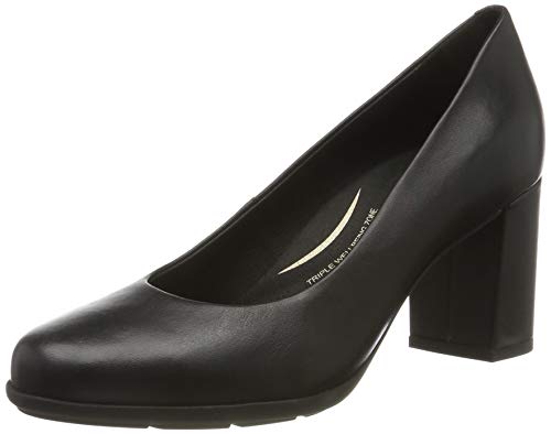 Geox D New ANNYA A, Zapatos de Tacón Mujer, Negro (Black C9997), 39 EU