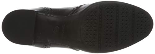GEOX D NEW ANNYA MID A BLACK Women's Derbys, Oxfords and Monk Shoes Oxfords size 36(EU)