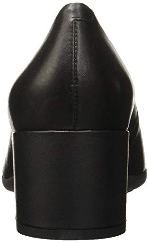 Geox D New Annya Mid A, Zapatos con Tacón Mujer, Negro (Black C9999), 37 EU