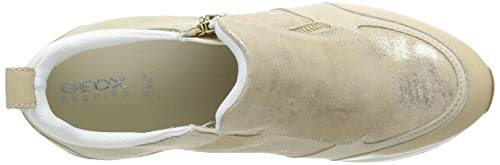 Geox D NYDAME E, Zapatillas Mujer, Beige (Sand C5004), 38 EU