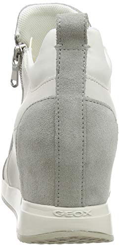 Geox D NYDAME E, Zapatillas Mujer, Gris (Lt Grey C1010), 40 EU