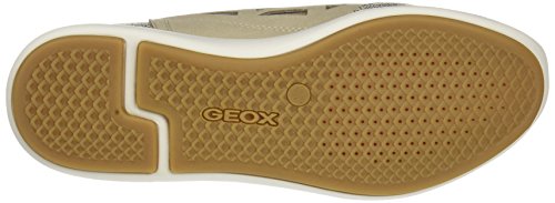 Geox D Ophira B, Zapatillas Mujer, Dorado (Lt Taupe/lt Gold), 36 EU