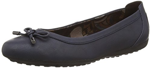 Geox D Piuma Bal H, Bailarinas Mujer, Blau (C4002NAVY), 35 EU