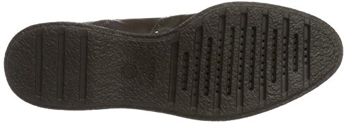 Geox D Prestyn B, Zapatos de Vestir Mujer, Marrón (Dk Coffee), 37 EU