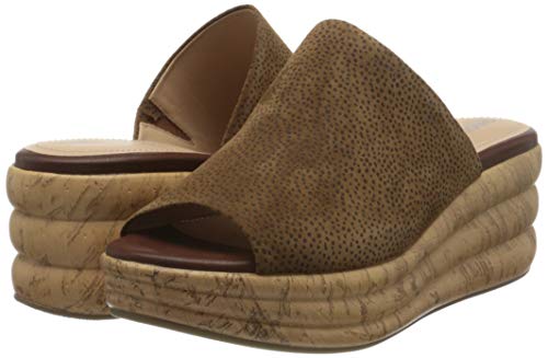 Geox D Primula Sandalo D, Sandalias con Plataforma Mujer, Marrón (Brown C0013), 39 EU