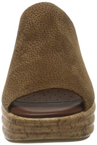 Geox D Primula Sandalo D, Sandalias con Plataforma Mujer, Marrón (Brown C0013), 39 EU