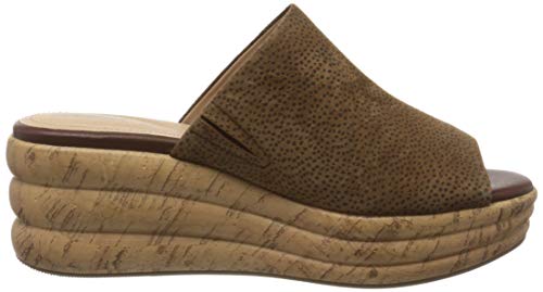 Geox D Primula Sandalo D, Sandalias con Plataforma Mujer, Marrón (Brown C0013), 39 EU