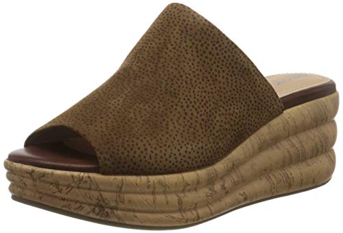 Geox D Primula Sandalo D, Sandalias con Plataforma Mujer, Marrón (Brown C0013), 39 EU