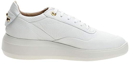 Geox D RUBIDIA A, Zapatillas Mujer, Blanco (White C1000), 37 EU