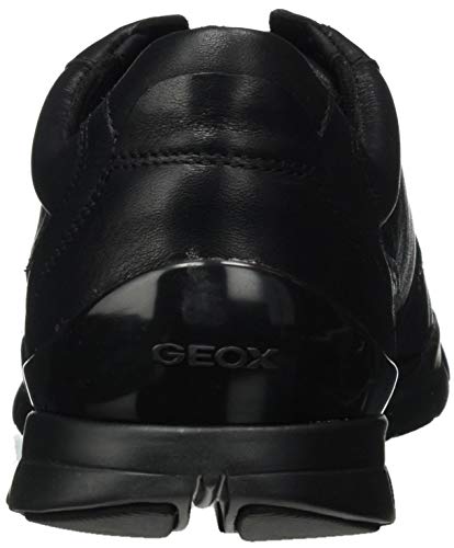 Geox D Sukie A, Zapatillas Mujer, Negro, 39 EU