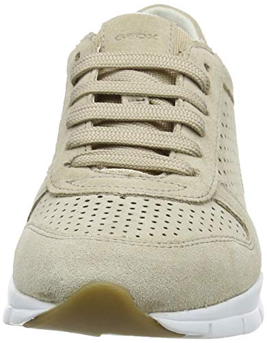 Geox D Sukie B, Zapatillas Mujer, Beige (Lt Taupe C6738), 41 EU