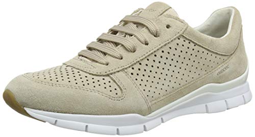 Geox D Sukie B, Zapatillas Mujer, Beige (Lt Taupe C6738), 41 EU