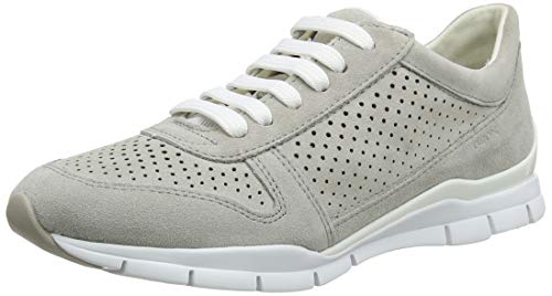 Geox D Sukie B, Zapatillas Mujer, Gris (Lt Grey C1010), 37 EU