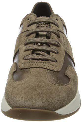 GEOX D SUZZIE B LEAD/DK BEIGE Women's Trainers Low-Top Trainers size 40(EU)