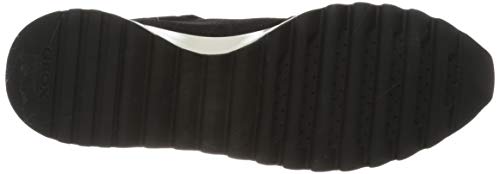 Geox D TABELYA A, Zapatillas Mujer, Negro (Black/Gun C9b1g), 40 EU