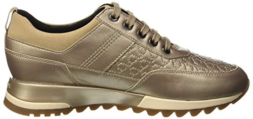 Geox D TABELYA B, Zapatillas Mujer, Dorado (Champagne CB500), 39 EU