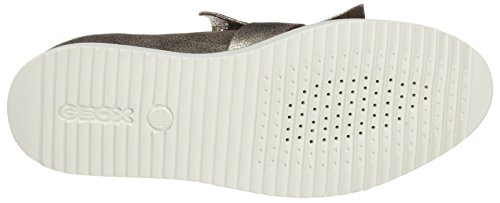 Geox D THYMAR D, Mocasines Mujer, Dorado (Lead), 35 EU