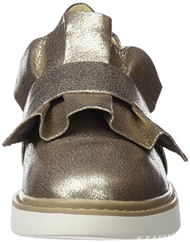 Geox D THYMAR D, Mocasines Mujer, Dorado (Lead), 39 EU