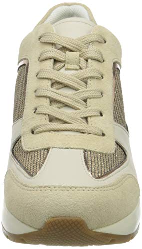 Geox D ZOSMA A, Zapatillas Mujer, Dorado (Gold/Sand C2217), 38 EU
