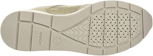 Geox D Zosma C, Zapatillas para Mujer, Beige (Lt Taupe), 39 EU